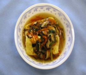 野菜のあんかけ豆腐 清瀬市公式ホームページ
