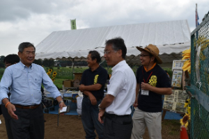 写真：北海道の北竜町長と清瀬市長1