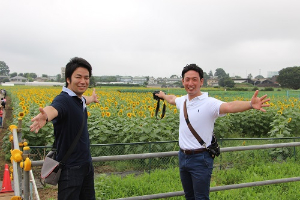 写真：武蔵村山市の秘書広報課の方