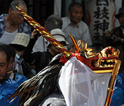 写真:オジシ(大獅子)