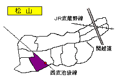 地図：松山
