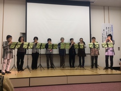 写真:平和祈念フェスタ 演奏