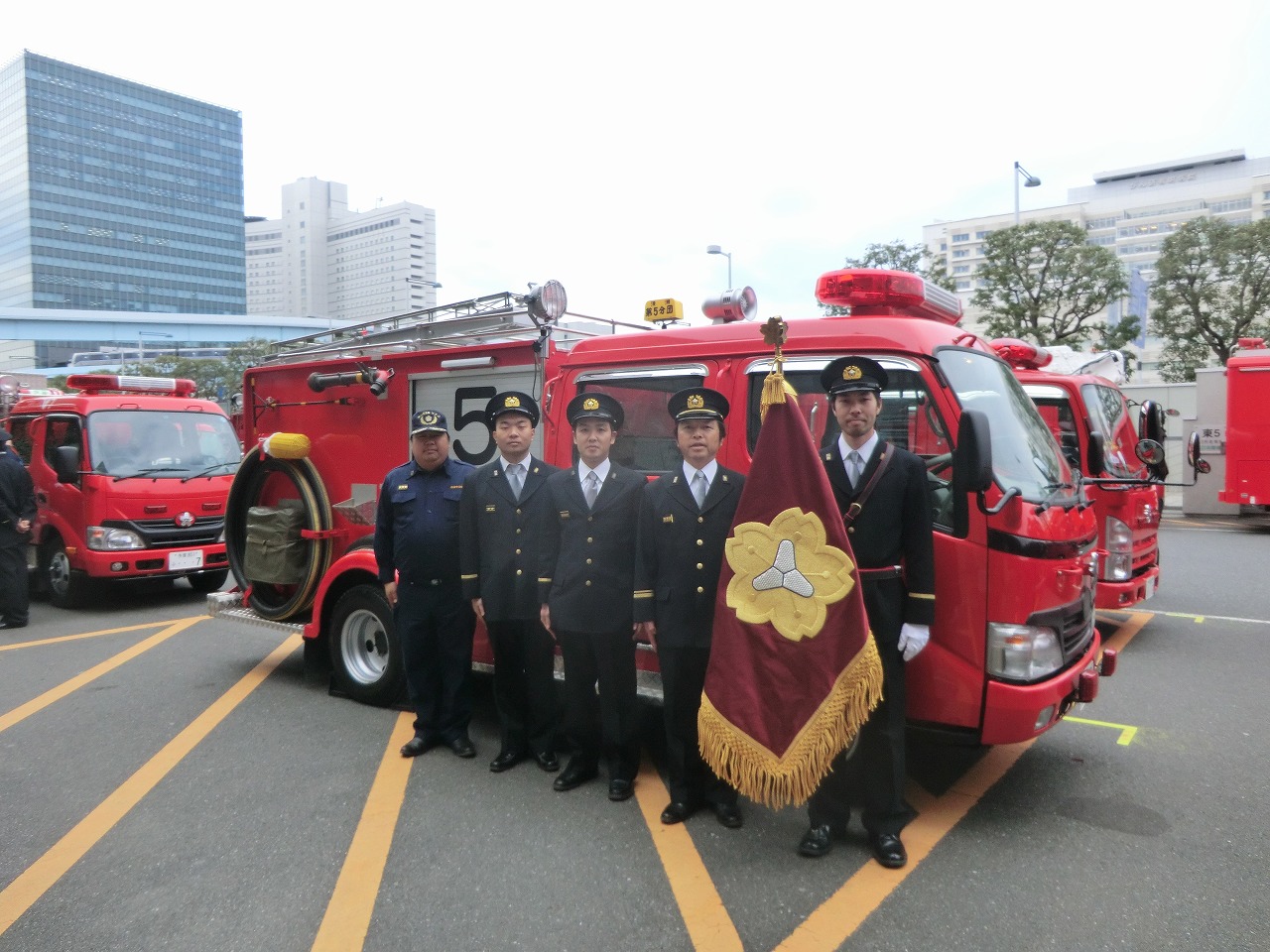 写真：平成27年東京消防庁出初式2