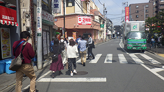 写真：第2回清瀬まち歩き集合の様子2