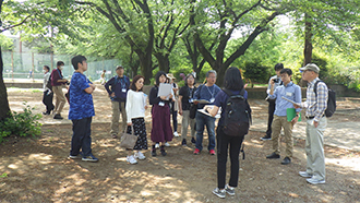 写真：第2回清瀬まち歩き中央公園