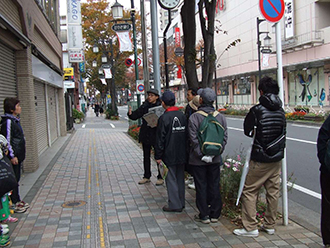 写真：第2回清瀬さんぽ　清瀬駅北口1