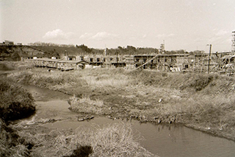 写真：第4回清瀬さんぽ　中里都営住宅（昭和39年）