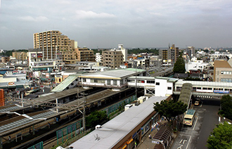 写真：清瀬駅南口