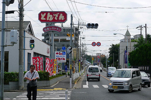 写真：志木街道の看板