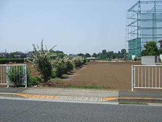 写真：第8回清瀬さんぽ　都市計画道路予定地