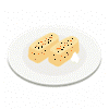 イラスト：卵焼き