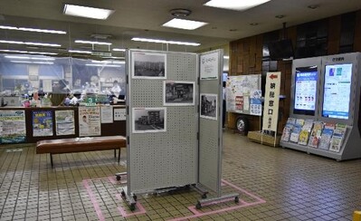 清瀬なつかし写真館 市役所ロビーでのパネル展示