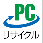 ロゴ：PCリサイクルマーク