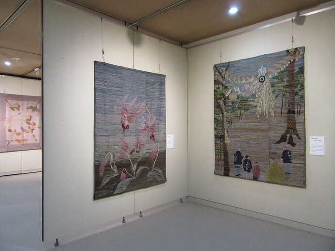 はたおり伝承の会作品展