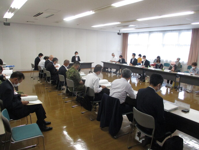 防災会議写真