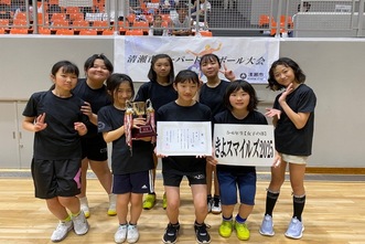 女子の部 優勝きよスマイルズ2025