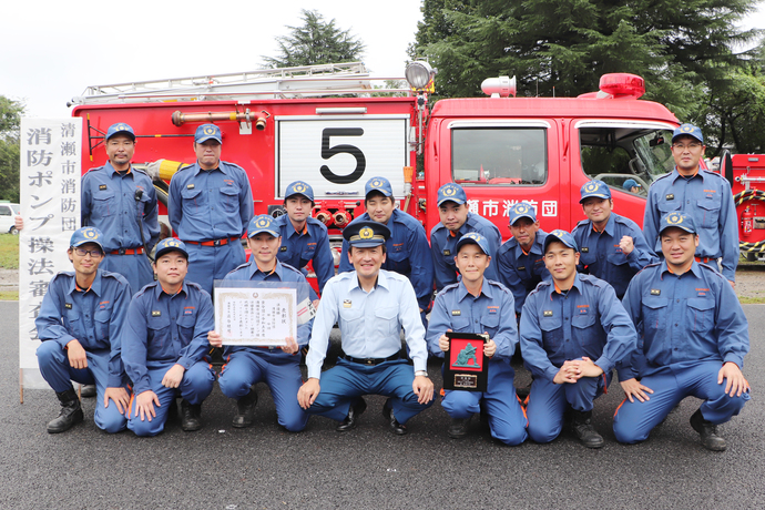 準優勝 第5分団