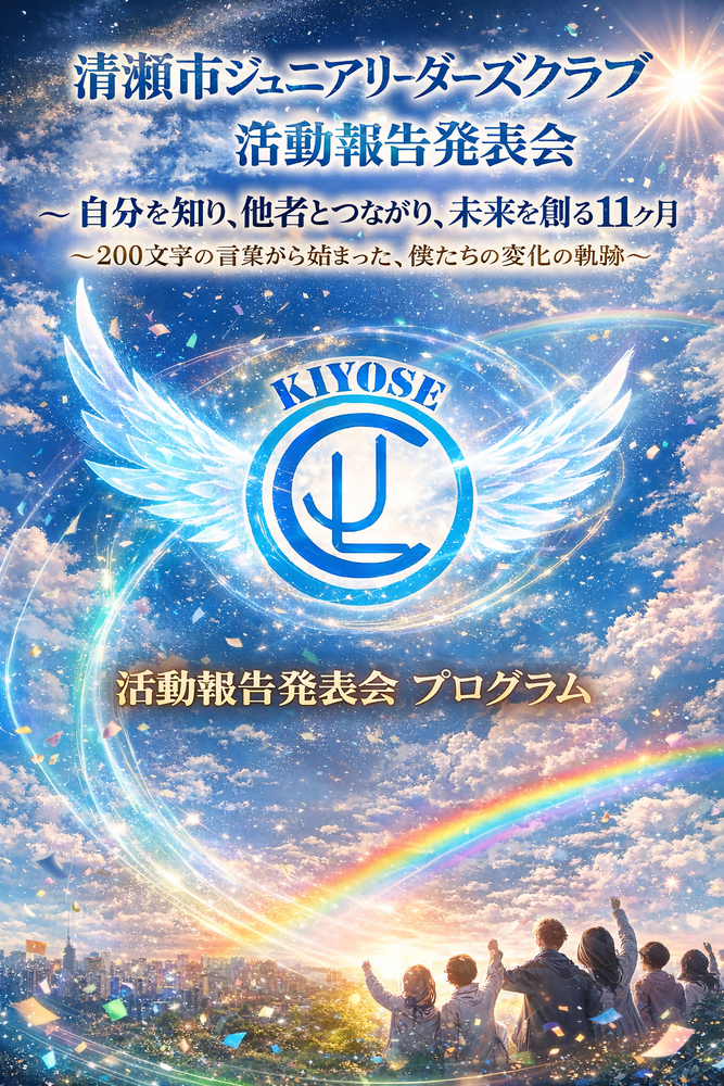 令和7年度　清瀬市ジュニアリーダーズクラブ（JLC）活動報告