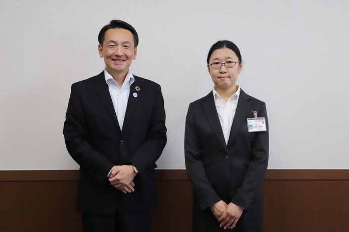 JICA海外協力隊表敬訪問