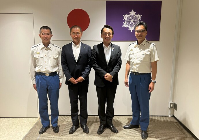 消防総監表敬訪問