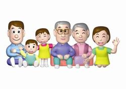 イラスト：ファミリー