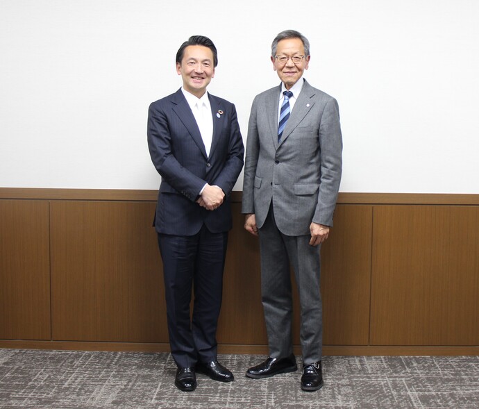 北塩原村村長ご来清
