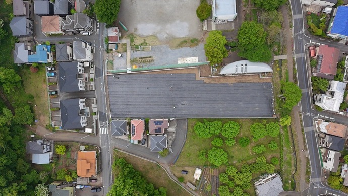 入札対象地 上空写真 1