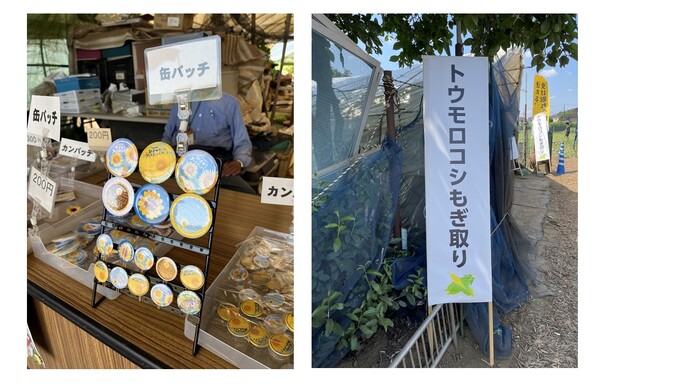 会場内の販売物の様子2