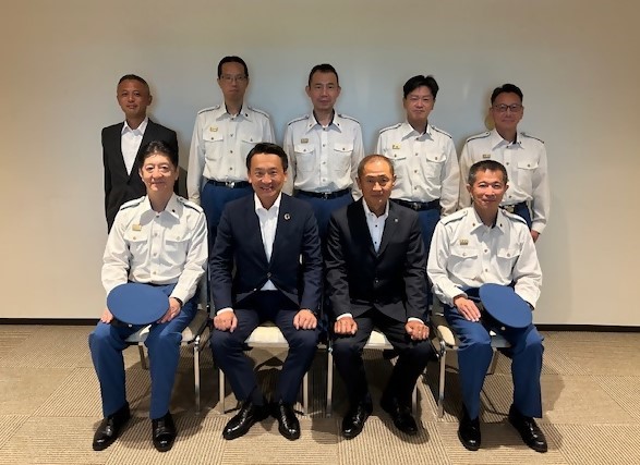 消防総監表敬訪問