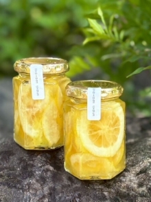 はちみつレモンシロップの外観