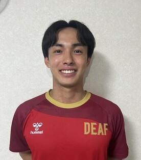 デフリンピックハンドボール日本代表坂本州選手