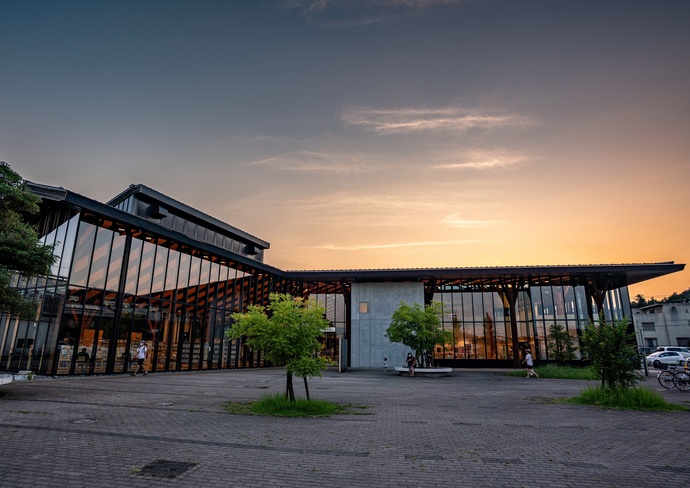 画像：「夕暮れのモダンシルエット」　応募者　山口　弘さん