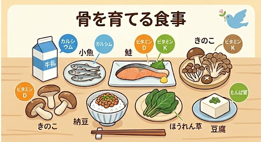 骨を育てる食事