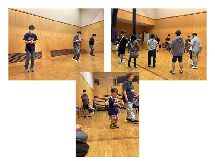 令和7年度　第1回きよせけん玉の“Wa”の様子1