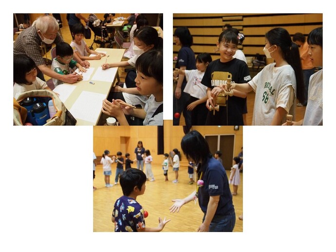 令和7年度　第3回きよせけん玉の“Wa”の様子1