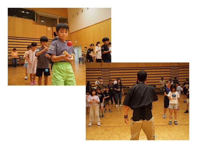 令和7年度　第3回きよせけん玉の“Wa”の様子3