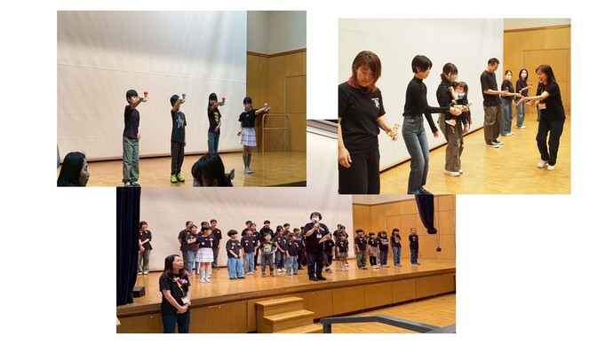 令和7年度 きよせけん玉の“Wa”発表会の様子