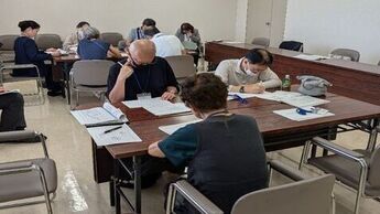 グループ意見交換の様子（7月26日下宿地域市民センター）